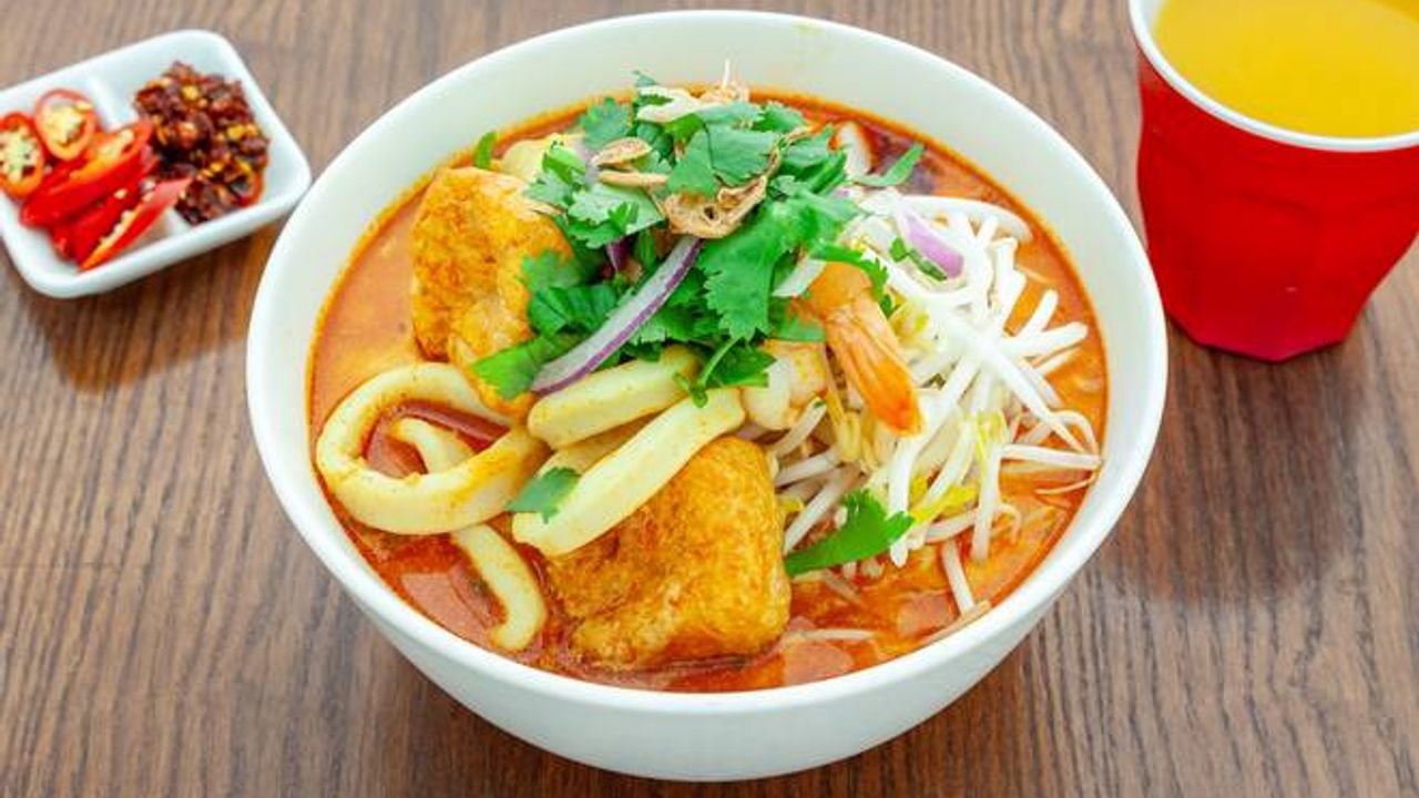 Seafood Penang Laksa Soup