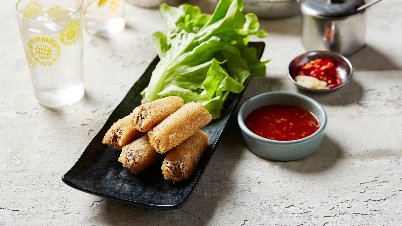 S1. Imperial Spring Rolls /  Chả Giò Rế Tôm Cua (5pcs)