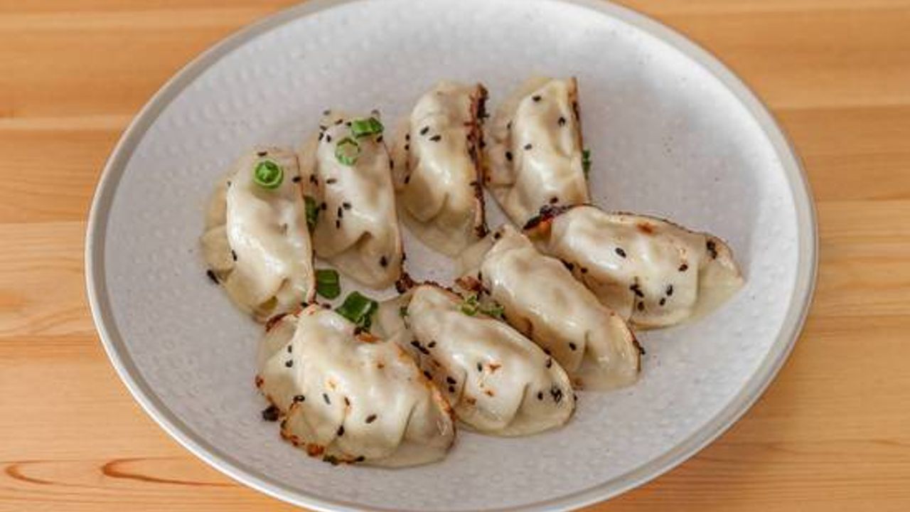Kimchi Pork Gyoza