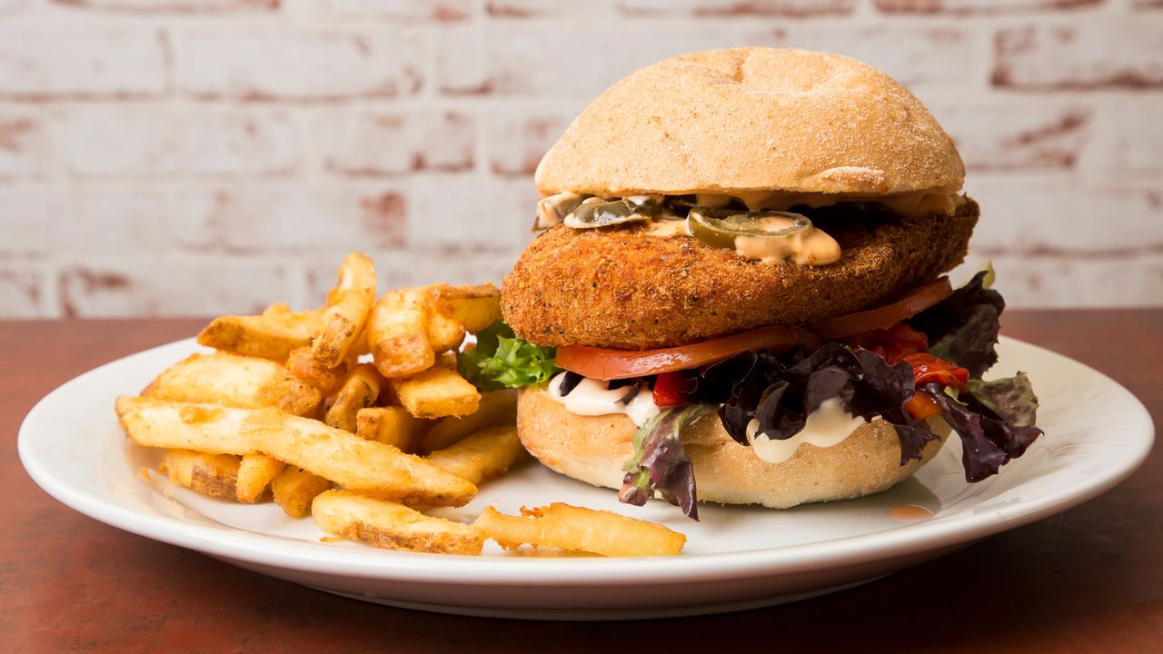 Chili Chicken Burger