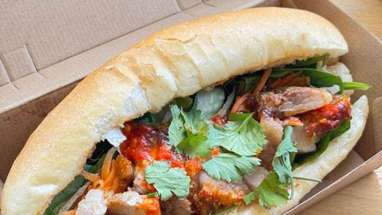 Crispy Roasted Pork Bami Roll