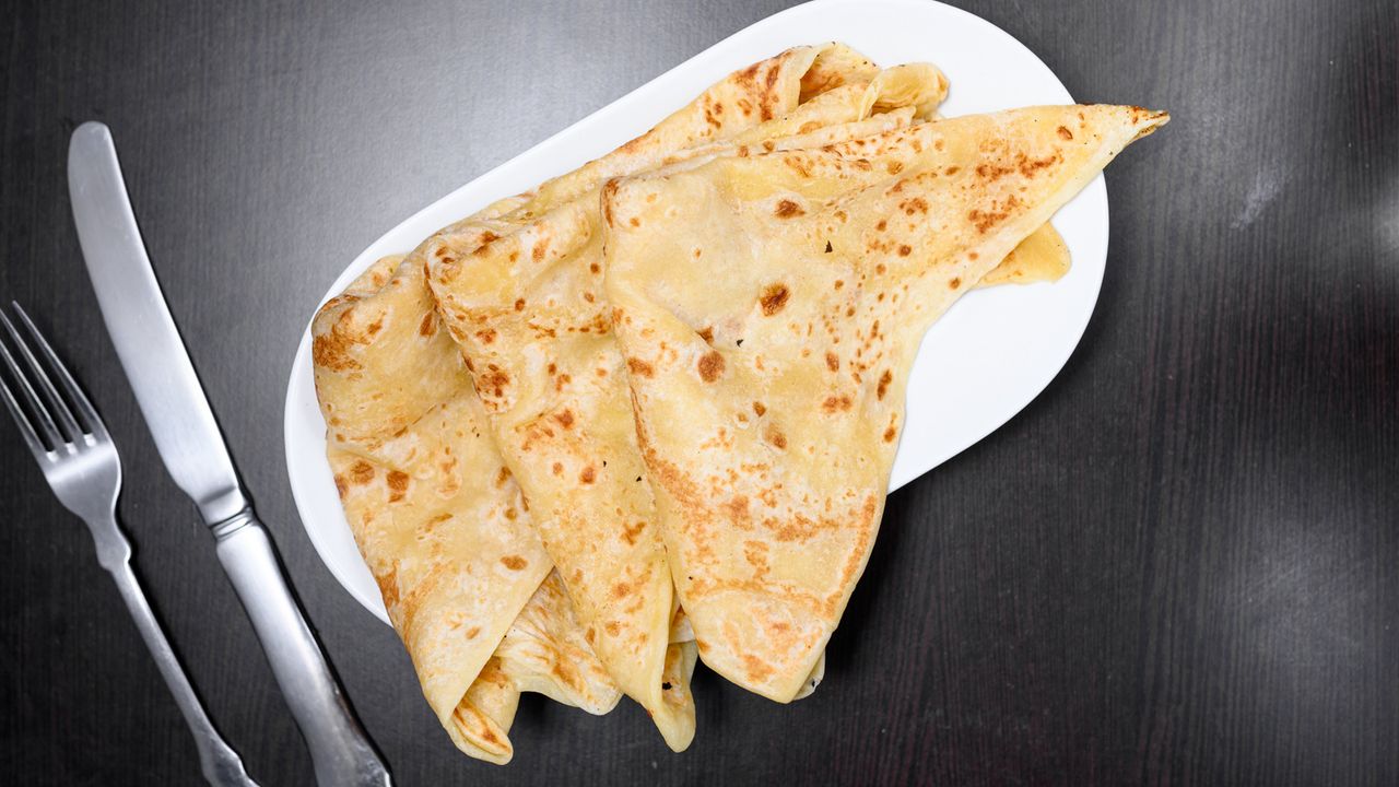 Roti Bread Grilled with A Touch of Ghee