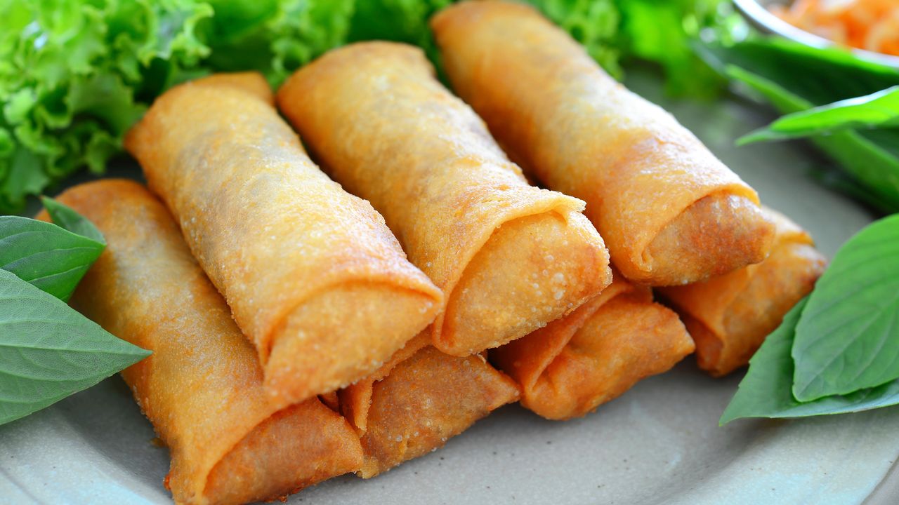 28. Pork Spring Rolls (6pcs)