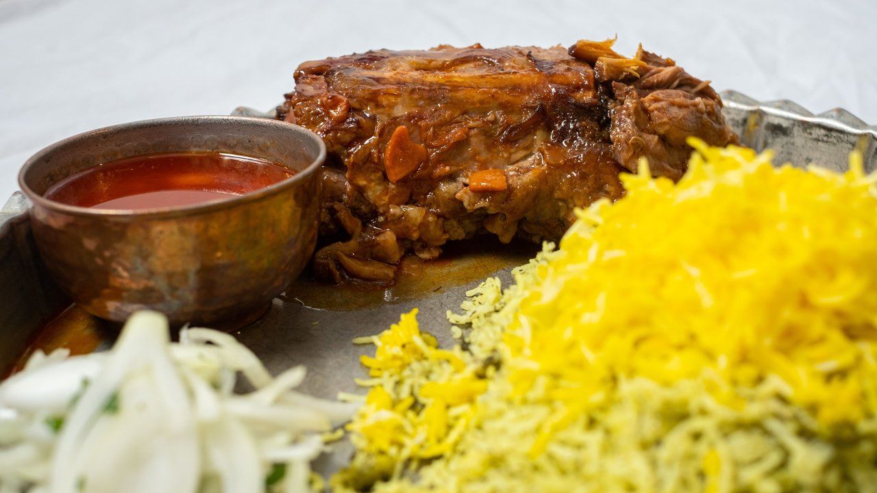 Baghali Polo Ba Gardan