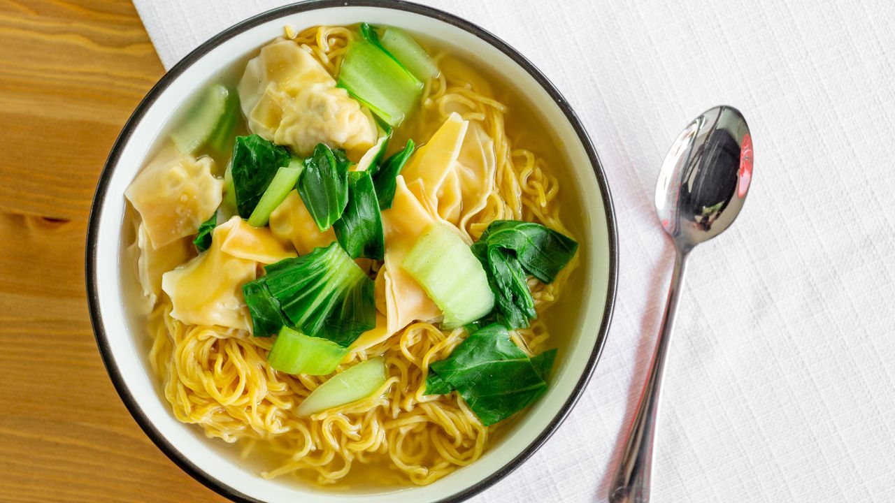 Wonton Noodles Soup
