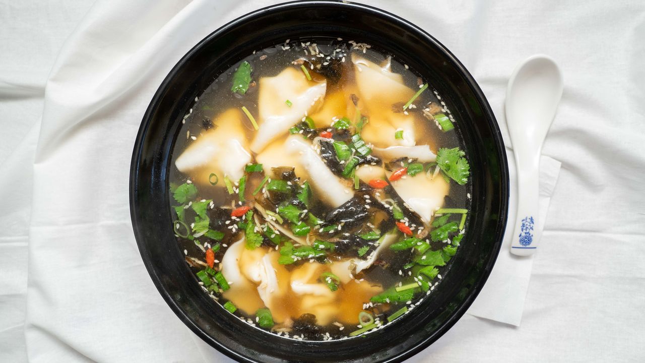 6. Chicken Wonton Soup