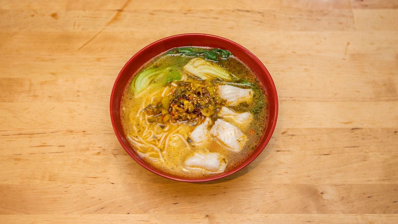 Noodle with Pickle Fish