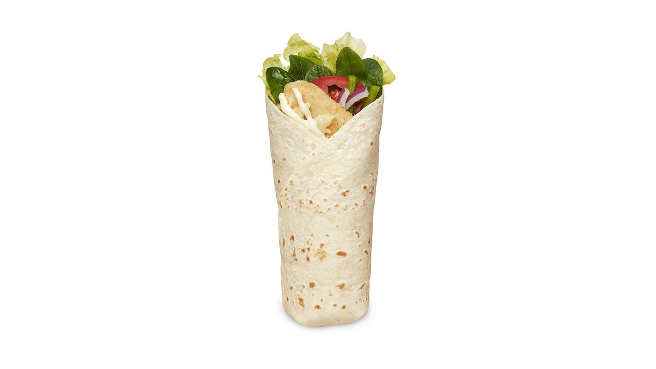 Chicken Schnitzel Wrap
