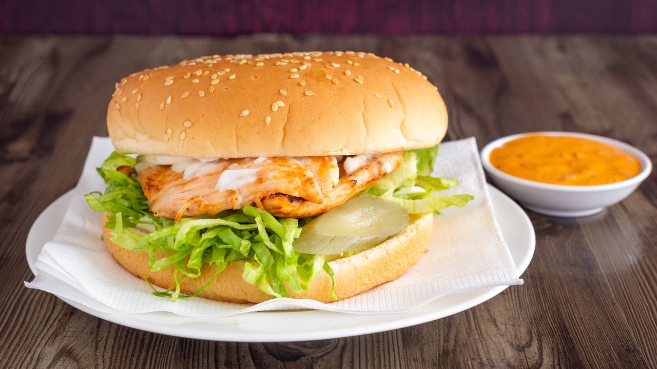 Chilli Chicken Burger