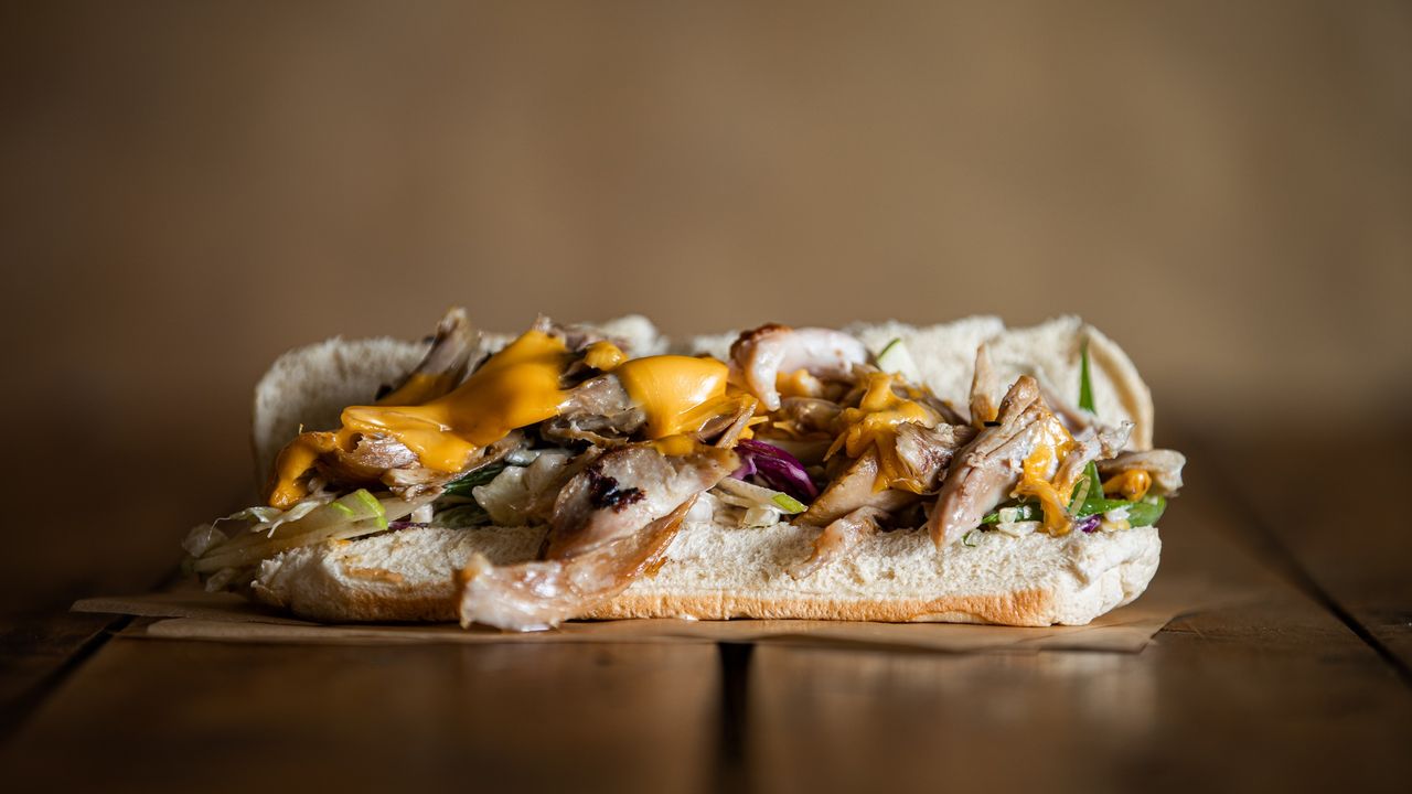 Slaw Chicken Roll
