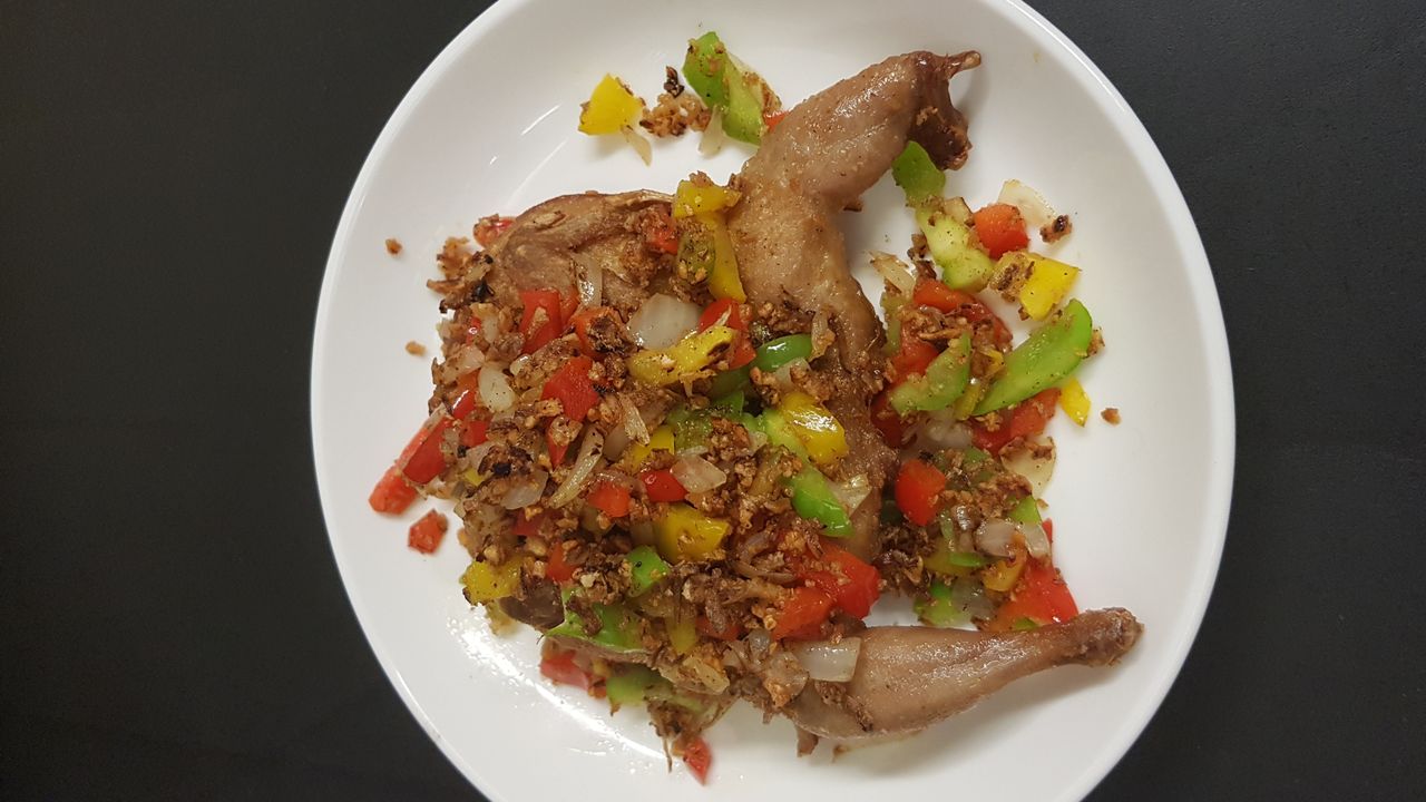 Spicy Salt Quail