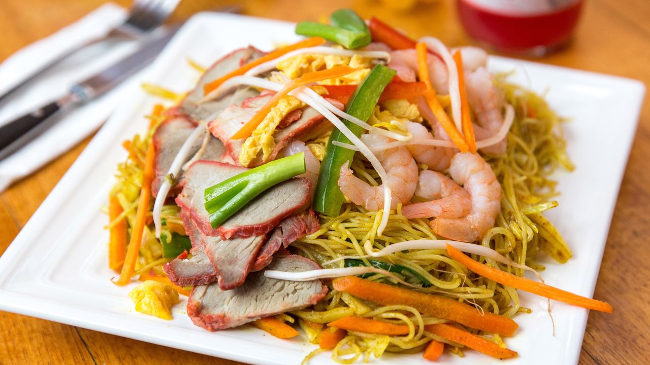 21. Singapore Fried Vermicelli