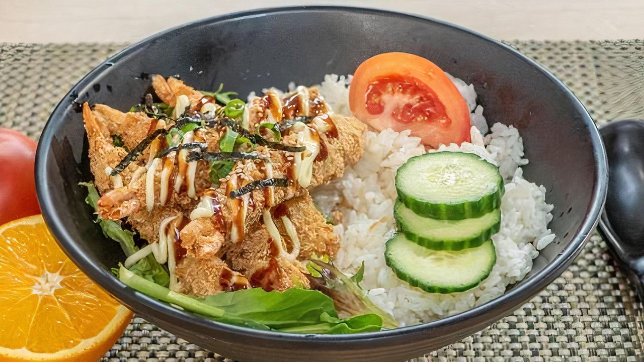 Panko Prawn Don