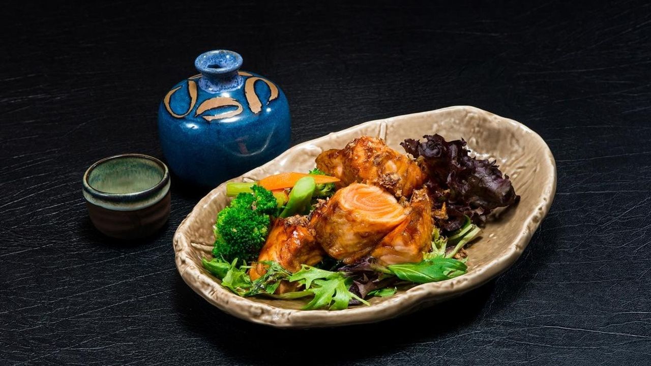 Teriyaki Salmon Set