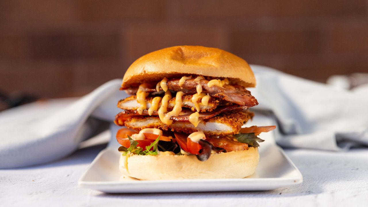 Chicken and Bacon Burger