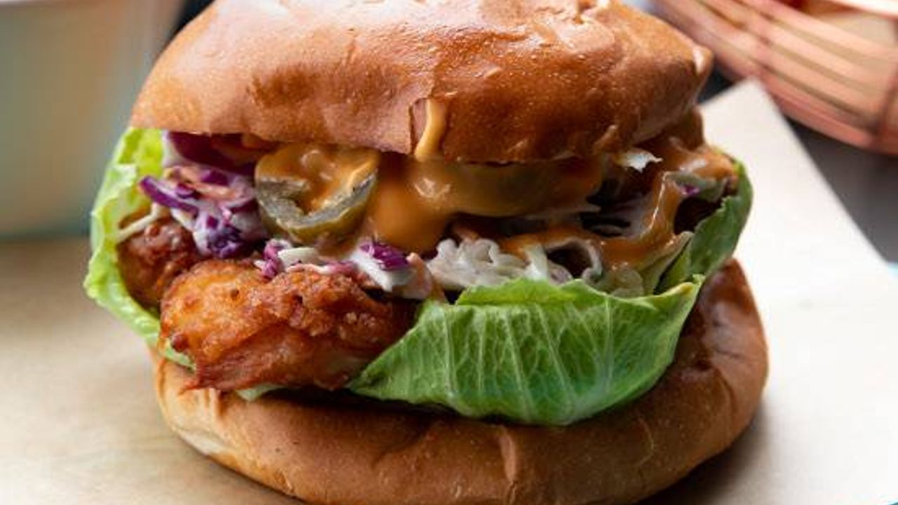 Southern Fried Chicken Burger