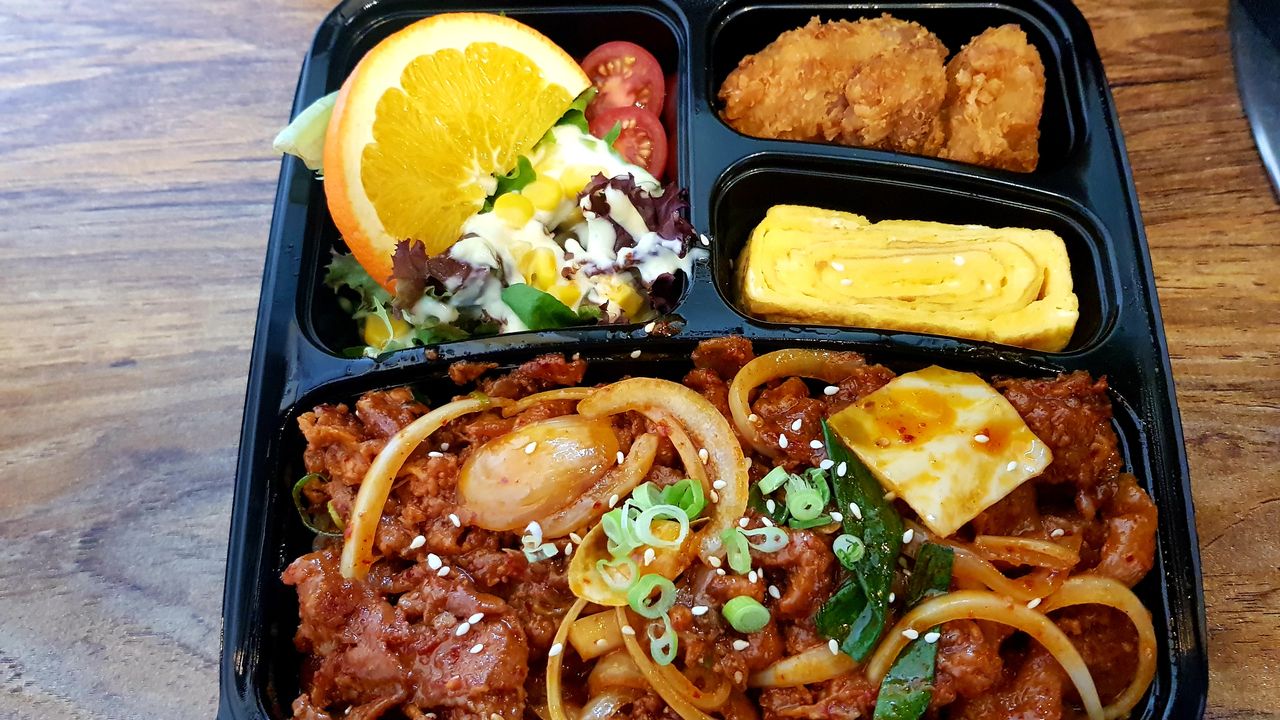 Spicy Pork Bulgogi Bento