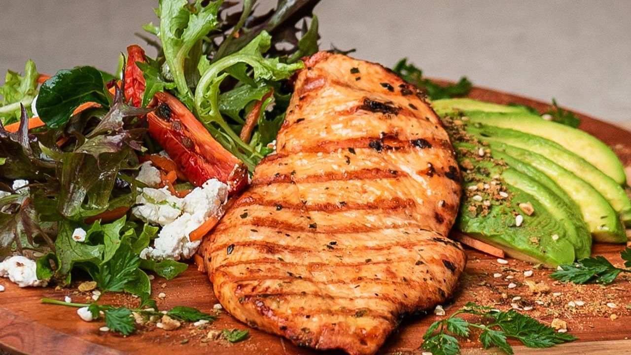 Grilled Chicken & Salad