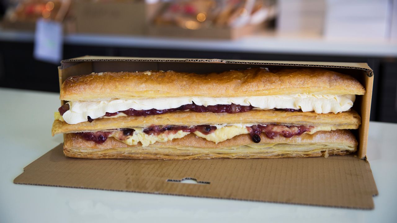 Blueberry & Apple Strudel