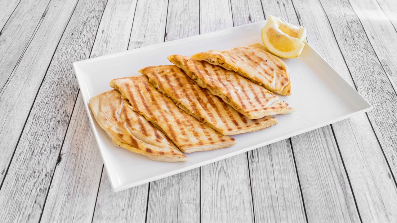 Chicken, Spinach and Feta Cheese Gozleme