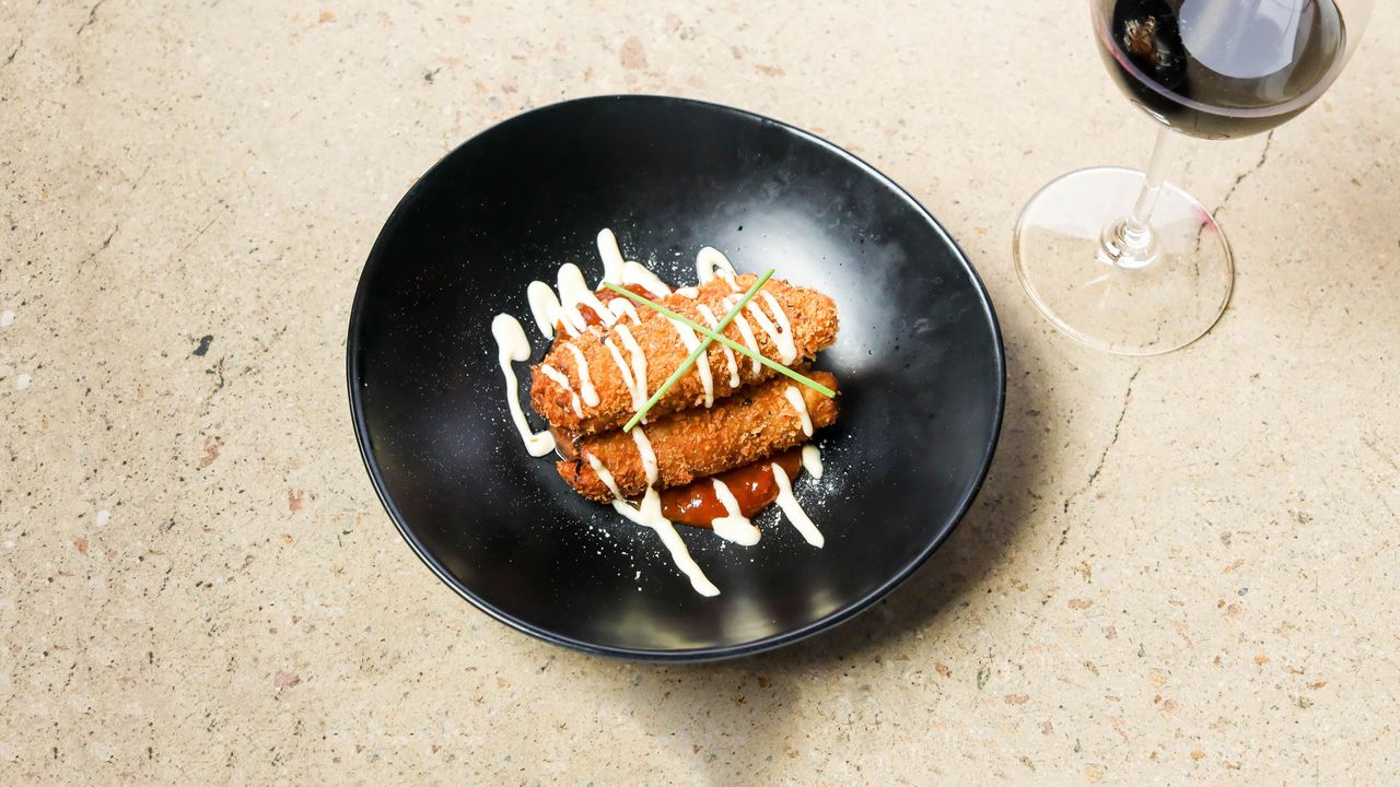 Eggplant and Feta Croquettes (v)