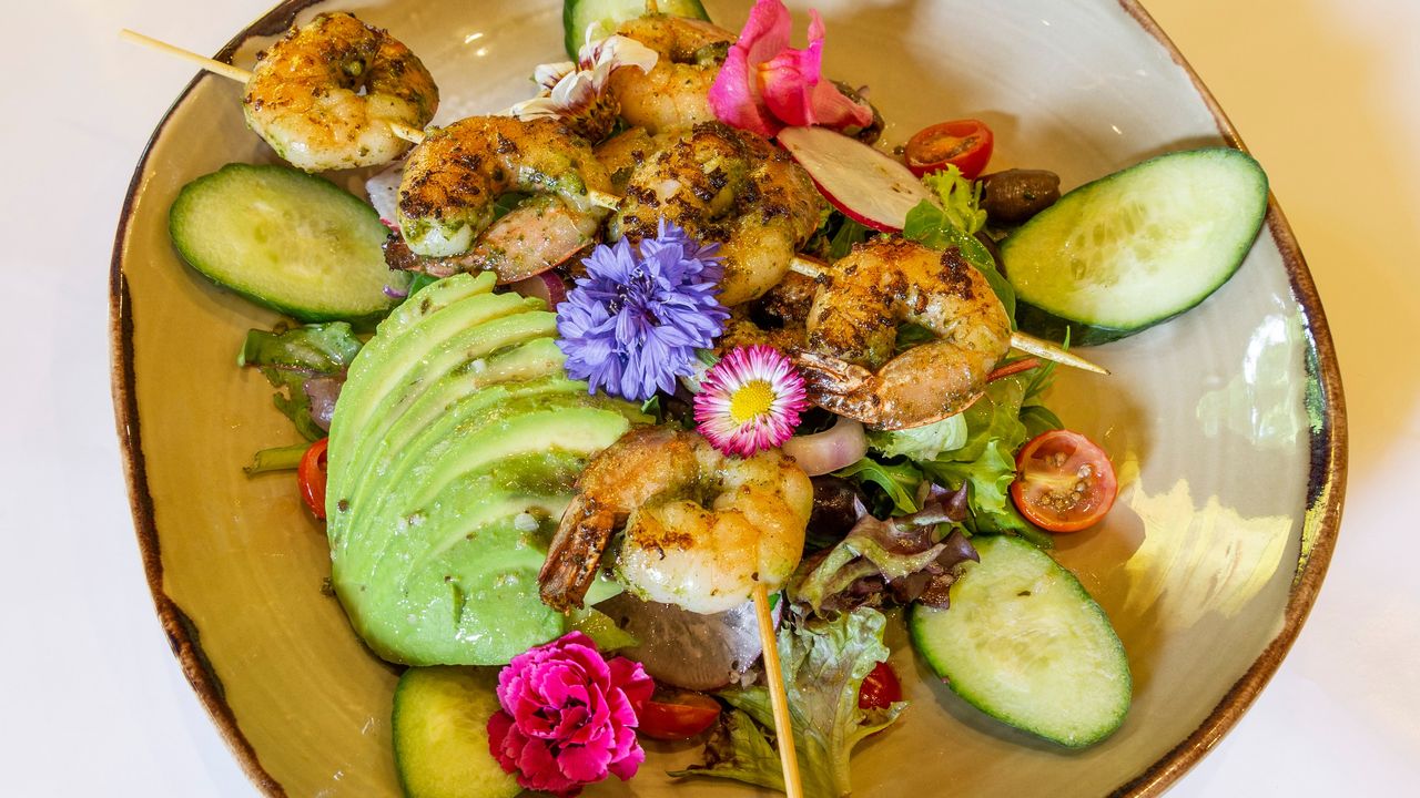 Prawn & Avocado Salad