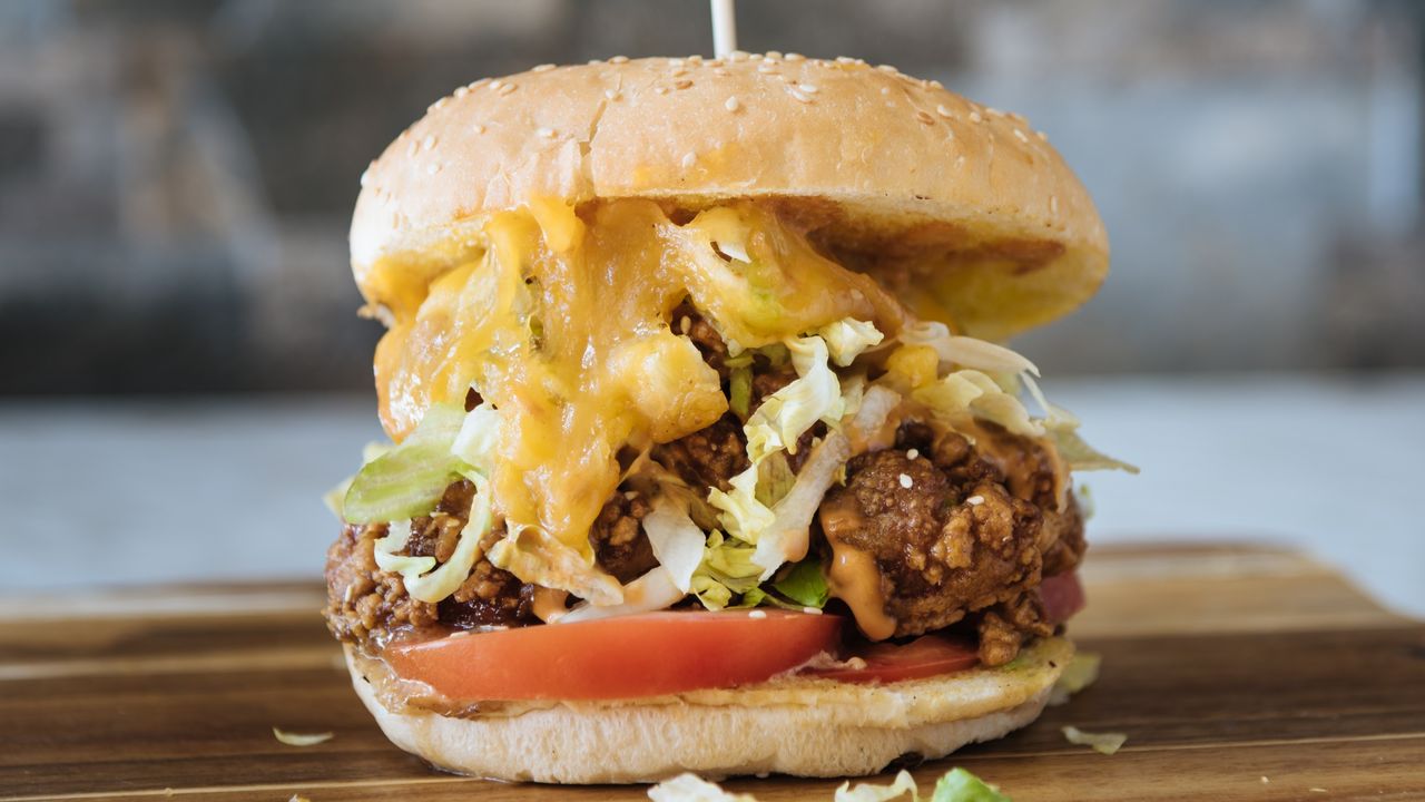 Fried Chicken Burger