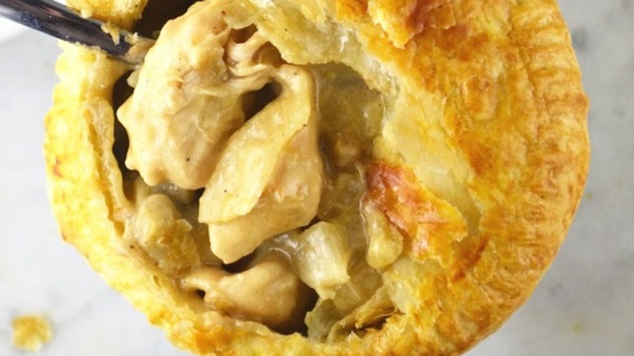 Hearty Chicken and Mushroom Pie