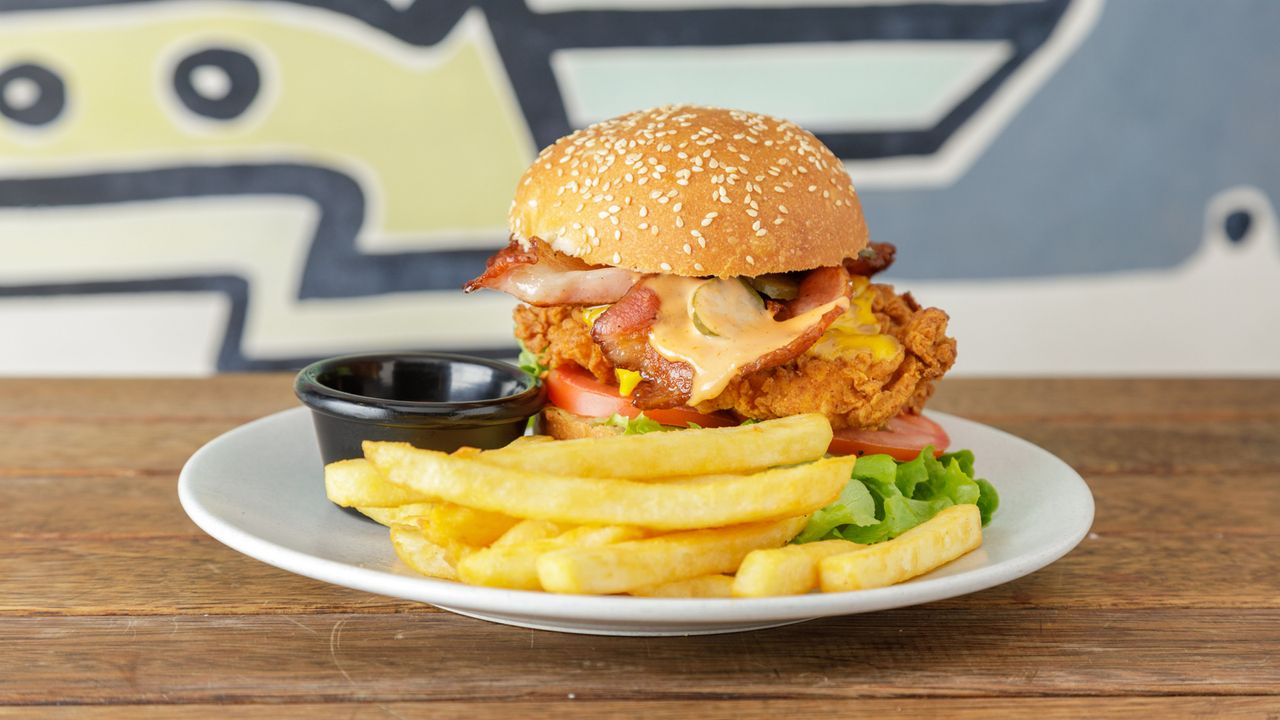 Bikini Chicken Burger
