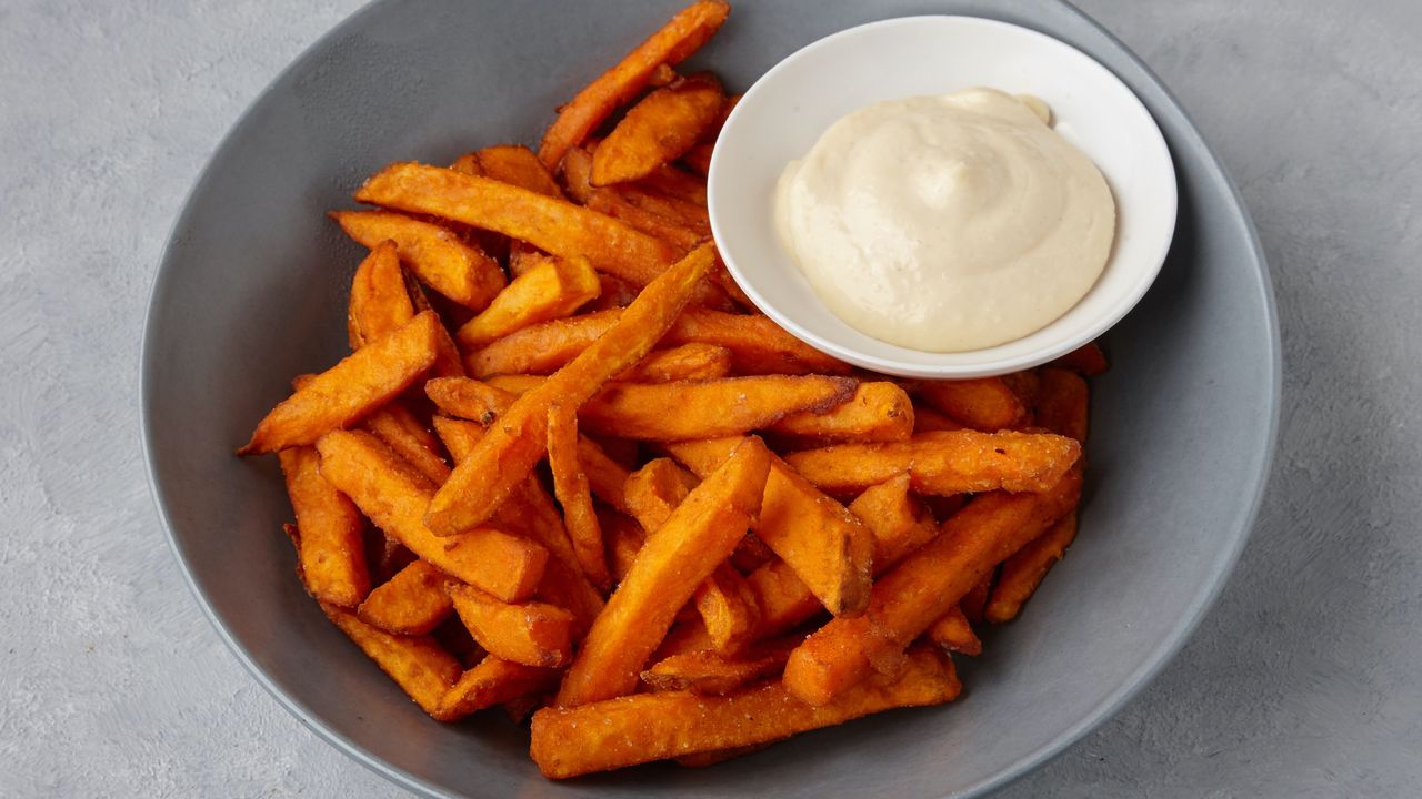 Sweet Potato Fries with Aioli