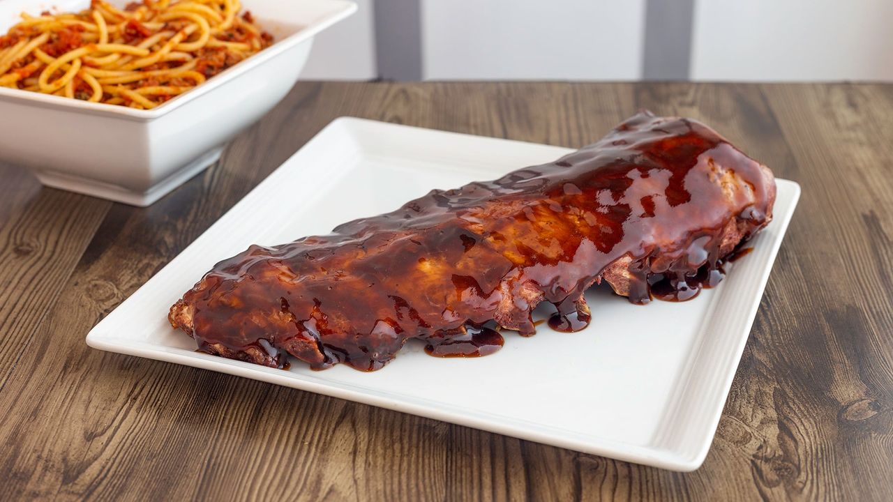 Pork Ribs Plus Smokey in BBQ Sauce