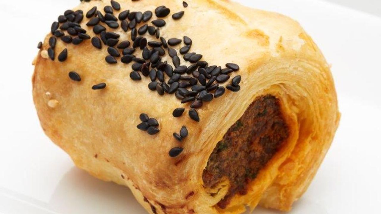 Harissa Lamb Sausage Rolls
