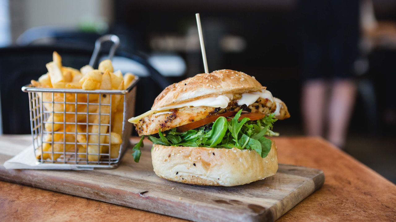 Grilled Chicken Burger