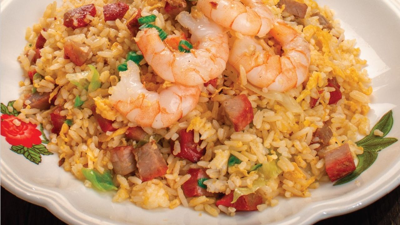 R6 Special Fried Rice With Pork & Prawn