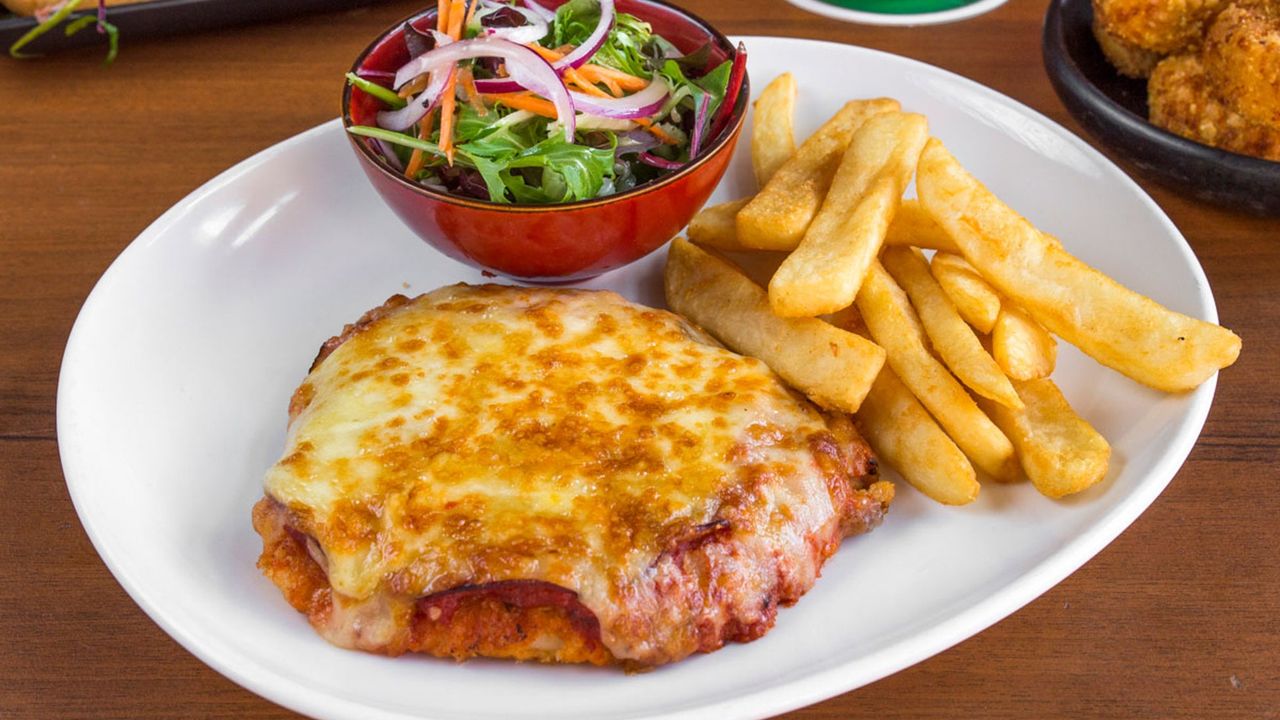 Classic Mini MVP Parma with Fries and Salad