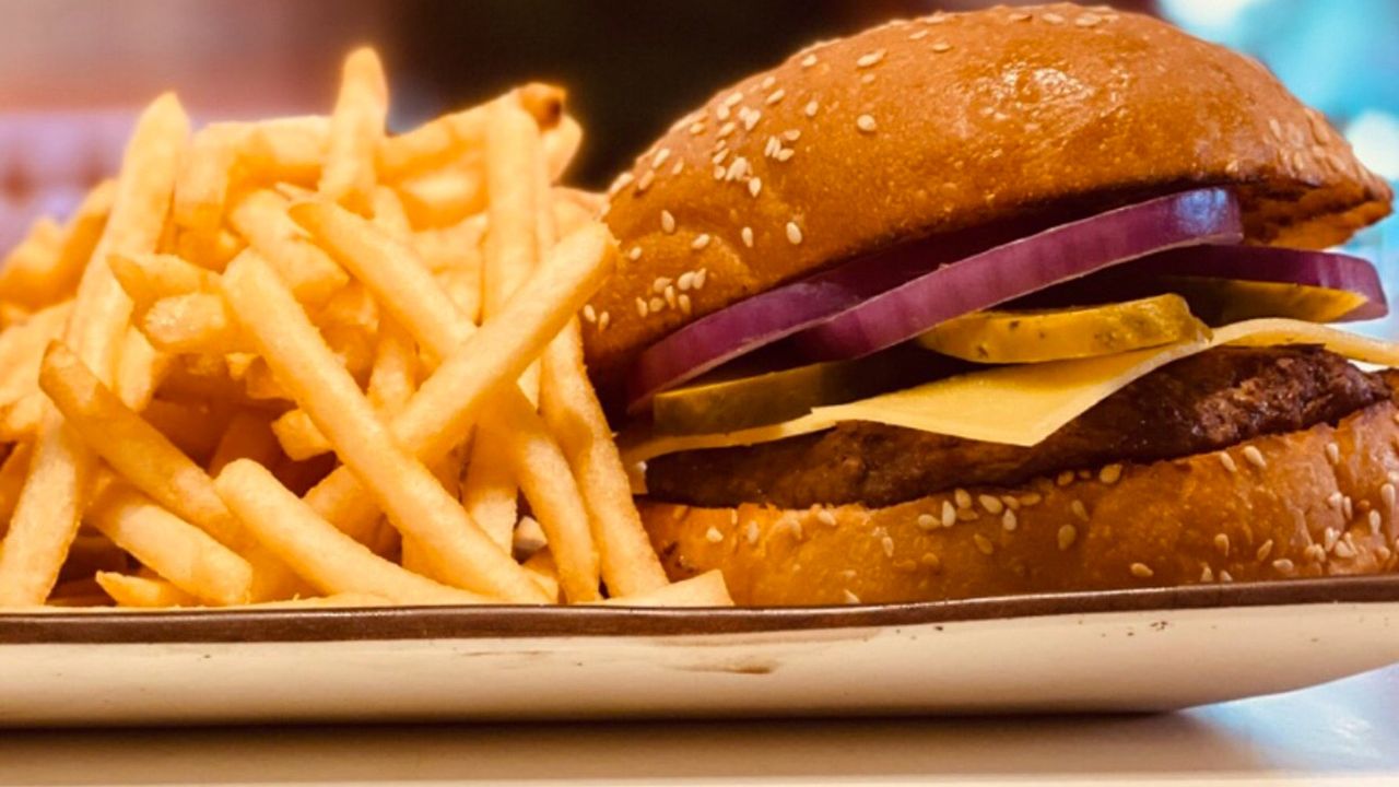 Classic Cheeseburger and Fries