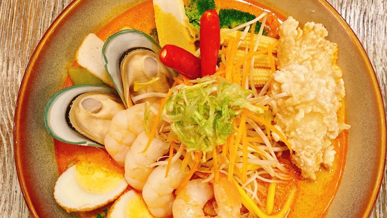 Seafood  Curry Laksa