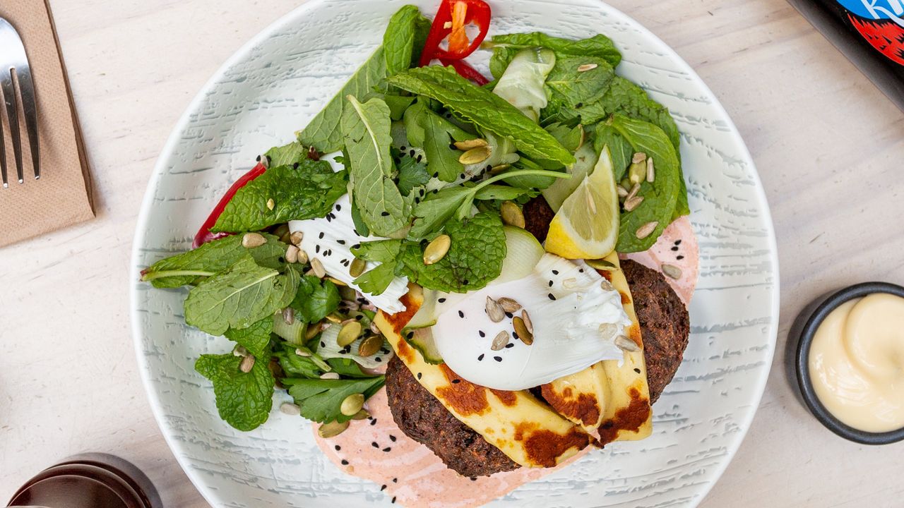 Zucchini, Mint & Feta Fritters