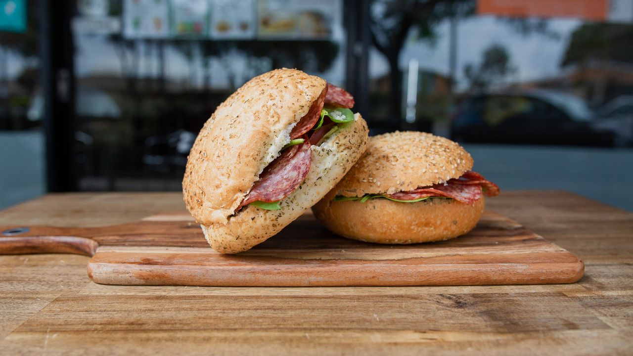 Salami Focaccia