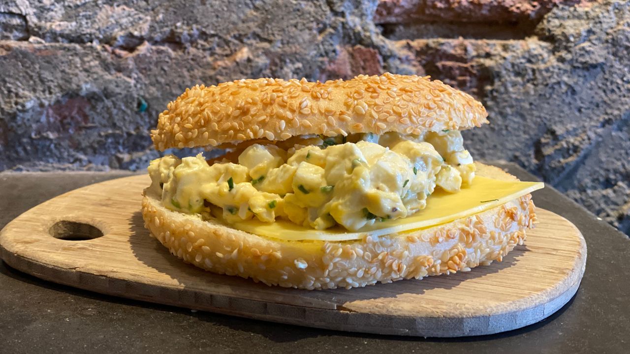 Egg and Mayo Bagel