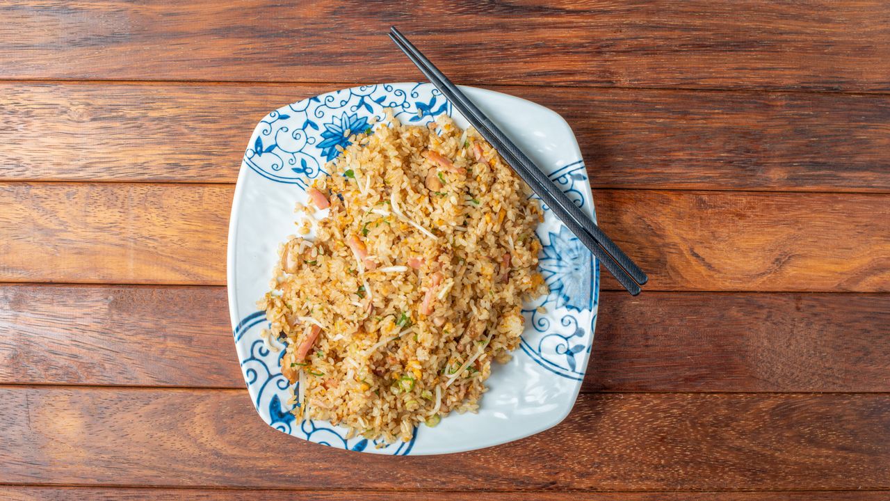 Special Recipe Fried Rice with Chicken