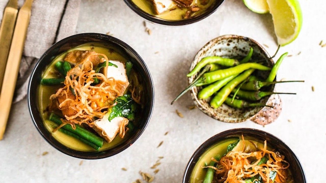 Snakebean Vegetable Curry