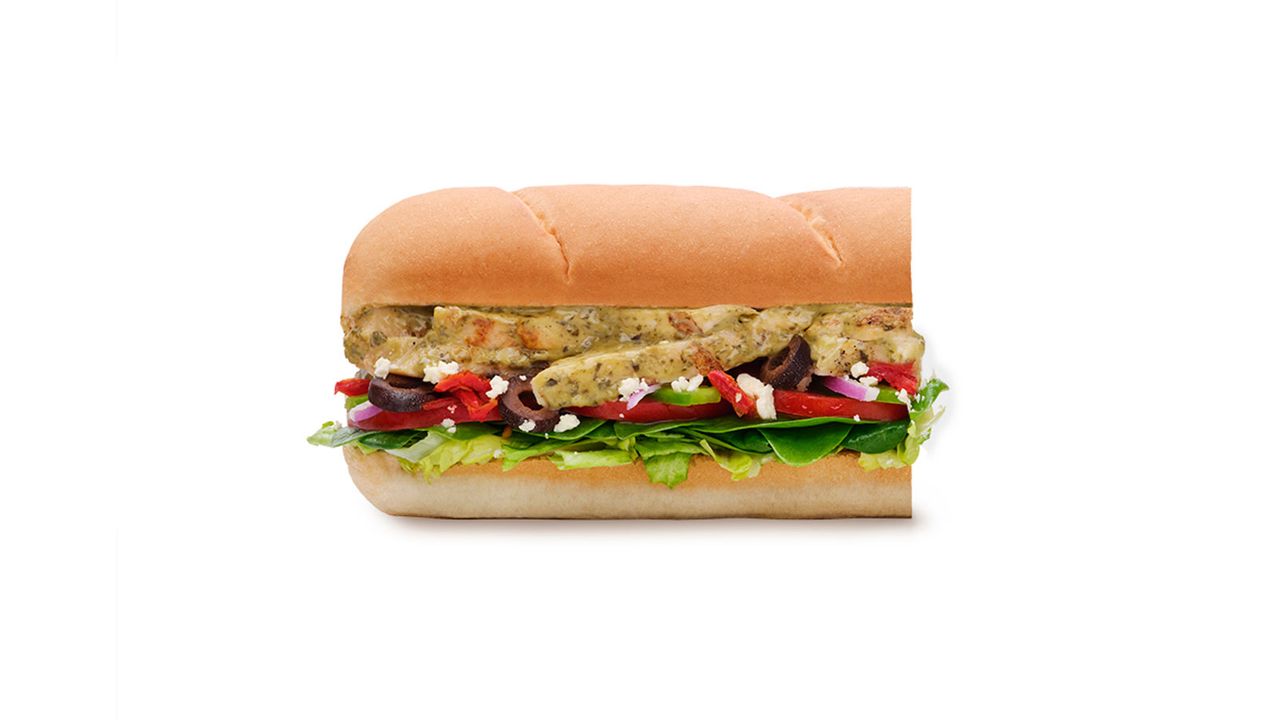 Pesto Chicken Six Inch® Sub