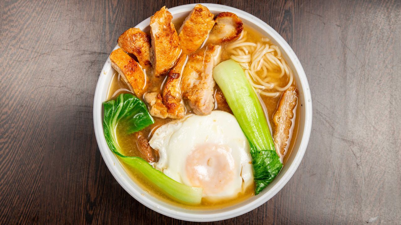 Grilled Chicken & Egg Miso Ramen