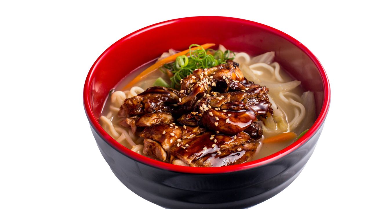 Chicken with Egg Noodle Soup