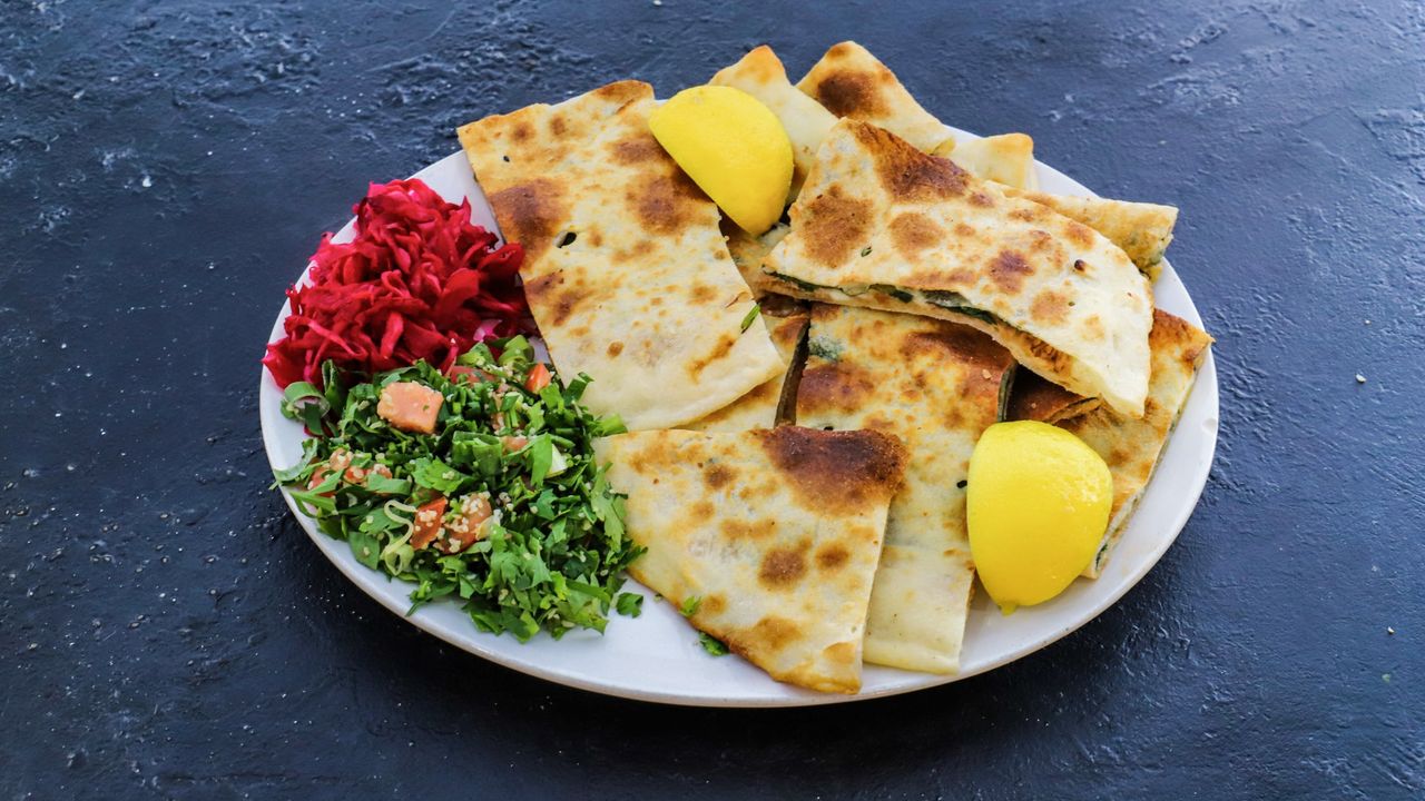 Spinach and Cheese Gozleme