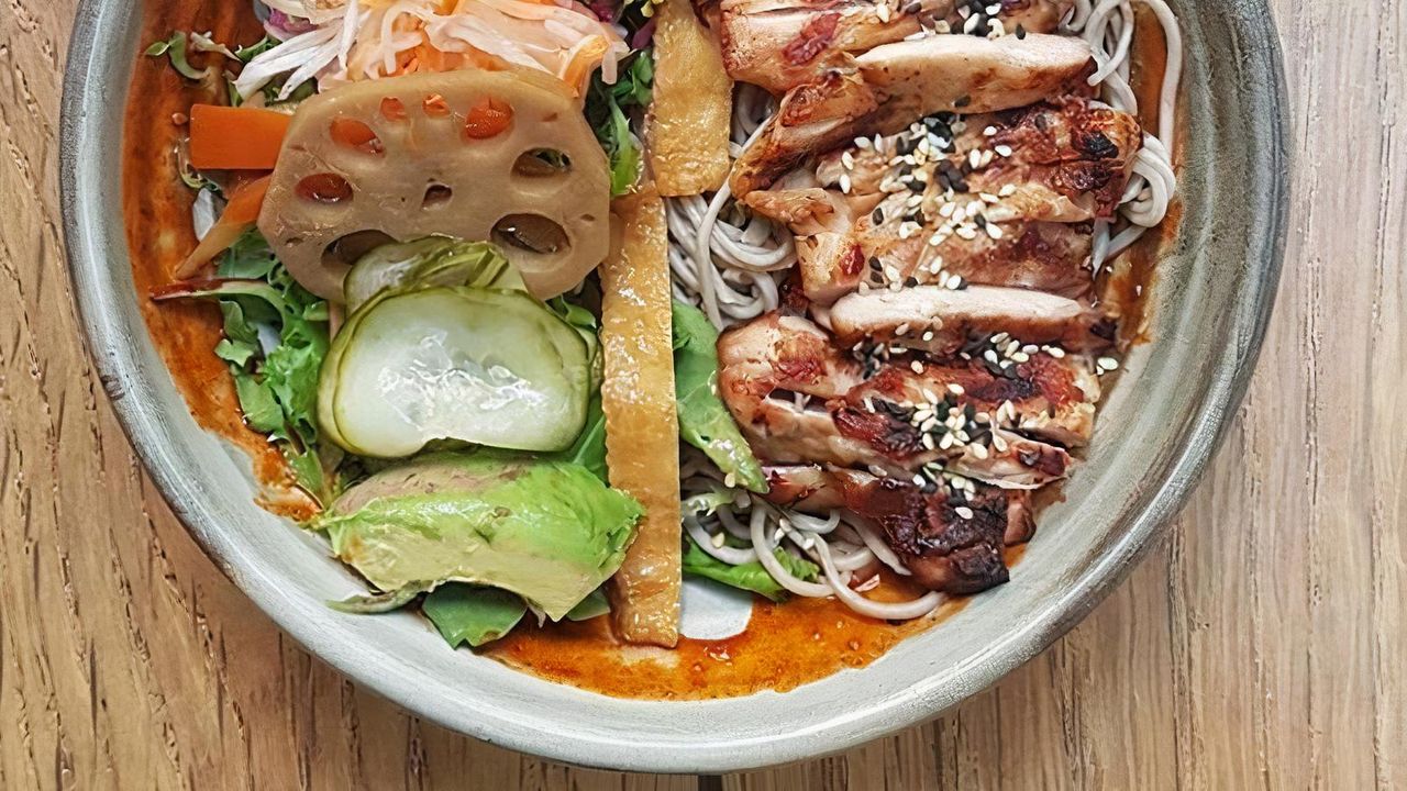 Chicken Soba Salad Bowl