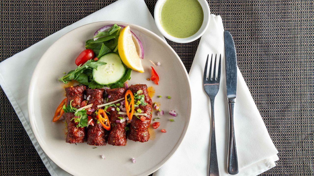 Lamb Seekh Kebab (4 Per Serve)