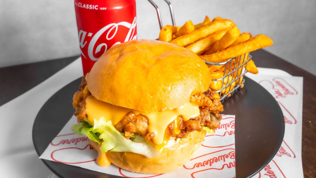 Chicken Burger Combo