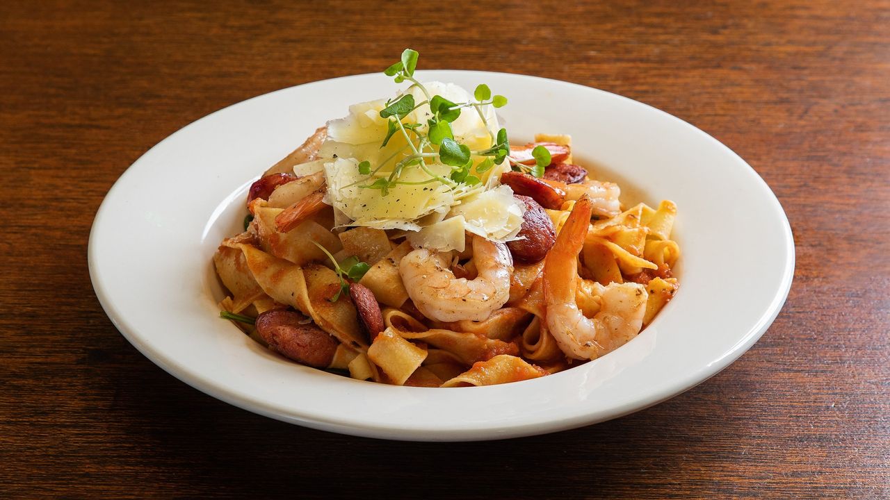 Prawn & Chorizo Pasta